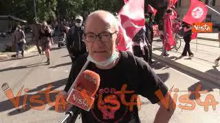 “Hanno distrutto la sanità pubblica”. Le voci dei manifestanti contro il Global Health Summit