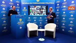 Salvini: “Arriveremo a flat tax, non con Grillo, Conte e Letta ma stiamo preparando il terreno”