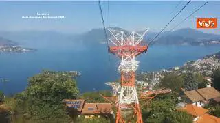 A bordo della funivia Stresa-Mottarone, com’era prima dell’incidente