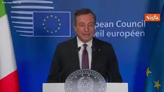 Sanzioni Bielorussia, Draghi: "Reazioni russe? Beh vedremo, non dobbiamo considerarci deboli"