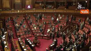Minuto di silenzio al Senato per le vittime della tragedia di Stresa