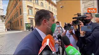 Salvini: "Non so che fa Orlando la notte, Governo al lavoro per imprese e dipendenti"