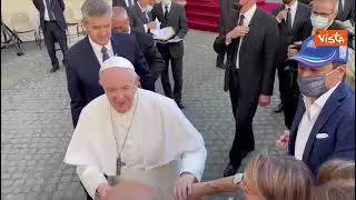 Run for Sla, il Papa riceve una delegazione Asi: "L'ora più buia è quella che precede l'aurora"