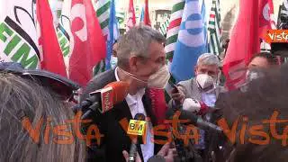 Blocco licenziamenti, Landini: “Nessuno sia lasciato solo anche a fine pandemia”