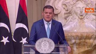 Libia, Dabaiba: "Grazie a Italia e Ue, migranti responsabilità comune"