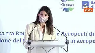 Accordo Campidoglio-Adr, i Tg "Roma Informa" trasmessi all'aeroporto di Fiumicino. Le immagini