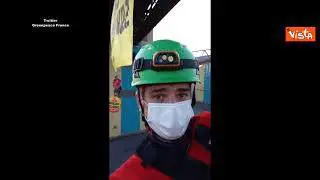 Spettacolare protesta degli attivisti di Greenpeace, bloccano un magazzino di soia in Francia