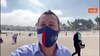 Salvini a Fatima: "Posto straordinario, ho pregato per tutti gli italiani"
