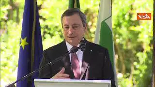 Draghi: "Vedo entusiasmo e voglia sprigionare energie produttive"