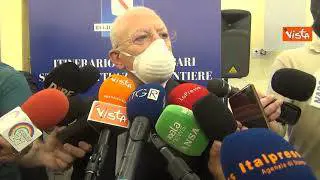 Amministrative, De Luca: "Manfredi può rappresentare concretezza e dignità per Napoli"