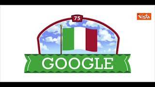 2 Giugno, il Doddle di Google per i 75 anni della Repubblica italiana