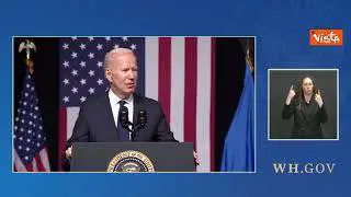 Biden: "Suprematismo bianco più grande minaccia per Paese"