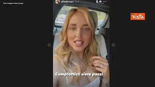 Chiara Ferragni risponde ai complottisti che l'accusano di aver finto il vaccino
