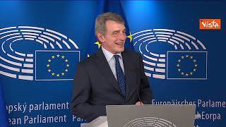 Sassoli: "Auguriamo successo a presidenza slovena"