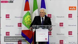 Covid, Mattarella: "Italia non è stata né inerte né passiva ma resiliente"