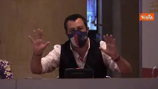 Salvini: "Sindaco e vice ticket ben assortito, uno per la Roma, l'altro per la Lazio"