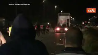 Licenziati contro dipendenti, la rissa nella notte alla Fedex-Tnt di Tavazzano