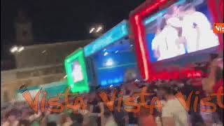 Euro2020, la Fan Zone di Piazza del Popolo esplode di entusiasmo al 3 a 0 di Italia-Turchia