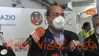 Zingaretti: “Il Lazio sarà zona bianca da lunedì”
