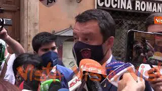 Migranti, Salvini: “Chiederò incontro a Draghi. Ha autorevolezza per difendere confini”