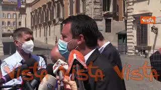 Migranti, Salvini: “Sbarchi triplicati rispetto all’anno scorso. Chiesto a Draghi di intervenire”