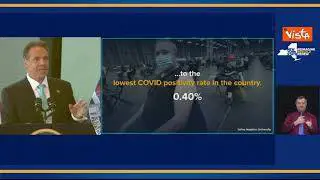 Il Governatore di NY Cuomo: "Fine restrizioni con effetto immediato, 70% adulti con almeno una dose"