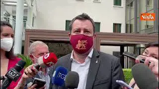 Salvini: "Col binomio Lega-Draghi non ci saranno nuove tasse, Pd se ne faccia una ragione"