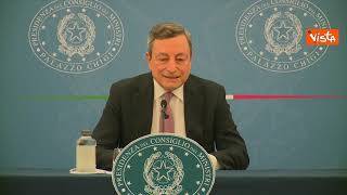 Draghi: "Su stato emergenza decideremo a ridosso scadenza". E cita Cassese