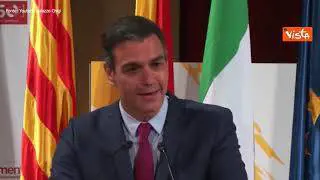Sanchez: "In Ue quando Draghi parla stiamo tutti zitti e ascoltiamo"