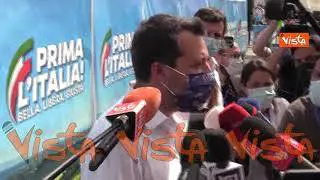 Salvini alla manifestazione “Prima l’Italia!”: “Felice di essere qui dopo anno di pausa”