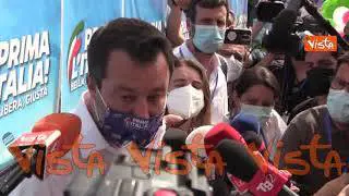 Obbligo mascherine all’aperto, Salvini: “Spero che parere del Cts arrivi presto”