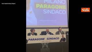 Amministrative Milano, Paragone: "Il mio ruolo è quello dell'ariete"