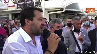 Salvini in Calabria: "Tornare alla democrazia nei tanti comuni commissariati"
