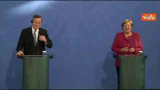Merkel: "Con Draghi sintonia anche sul calcio, pensiamo che Gosens del Bergamo sia ottimo giocatore"