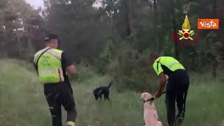 Ritrovato bambino scomparso nel Mugello, le immagini delle ricerche