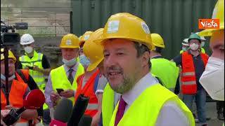 Tav, Salvini: "Qui si dimostra voglia di ripartire dopo lockdown"