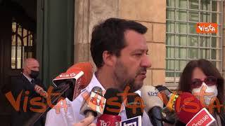 Salvini: “Conte? Ne ho conosciuti due. Il primo umile e il secondo che si credeva Gesù”