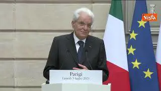 Mattarella: "Essenziale partnership Italia- Francia"