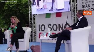 Elezioni PdR, Meloni: "Non ho apprezzato alcune scelte di Mattarella, a Berlusconi non direi di no"