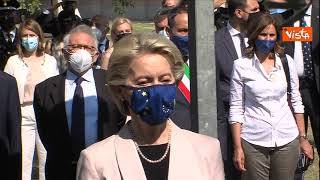 Von der Leyen e Sassoli a Fossoli  per commemorare la strage nazista
