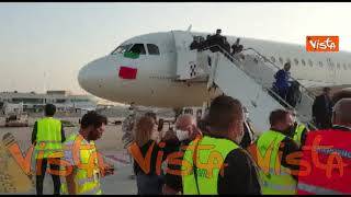 "Spina Spina" parte il coro all'arrivo di Spinazzola a Fiumicino