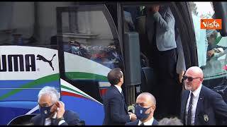 Italia Campione d'Europa, la Nazionale accolta a Palazzo Chigi da Draghi