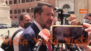 Green pass, Salvini: “No a modello francese. Assurdo fare test o vaccino per mangiare una pizza”
