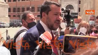 Salvini incontra Draghi: “Con il presidente sintonia su tutto. Nessuno fermi strada riforme”