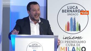 Amministrative Milano, Salvini: "Sinistra arriva stanca e sfilacciata, noi pieni di entusiasmo"