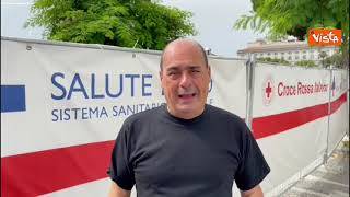 Zingaretti riceve la seconda dose, "Vacciniamoci per tornare a vivere liberi"