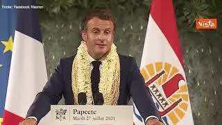 Macron sugli esperimenti nucleari in Polinesia: "Tutti devono sapere la verità"