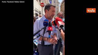 Salvini: "Rifiuto tifoseria no-si vax, io ho fatto il vaccino"