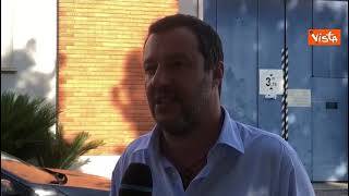 Salvini a Rebibbia: "Detenuti e detenute dovrebbero poter lavorare"