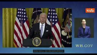 Biden: "100 dollari a chi si vaccina"